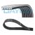 DAYCO 6PK1160 hosszbordás szíj PEUGEOT 406 8B típushoz 179035748