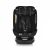 Cangaroo Quill I-Size autósülés, fekete, elölnézet, biztonsági öv