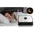 Berdson BD-521 Dehumidifier, white, night mode, sleeping woman