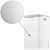 Berdson BD-522 dehumidifier, white, close-up of the textured surface