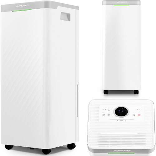 Berdsen 3.5L Dehumidifier, white, multiple views