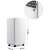 Berdson BR-524 white dehumidifier, side view with dimensions