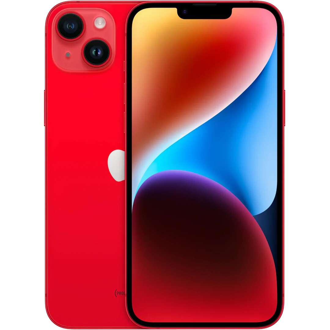 Apple iphone 14, 256 gb, 5g, červený