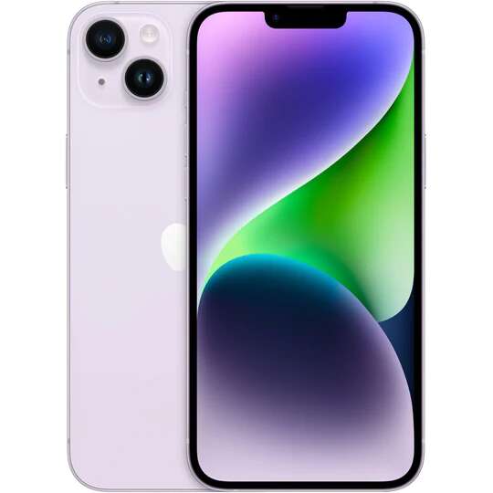 Apple iphone 14 plus, 128 gb, 5g, fialový