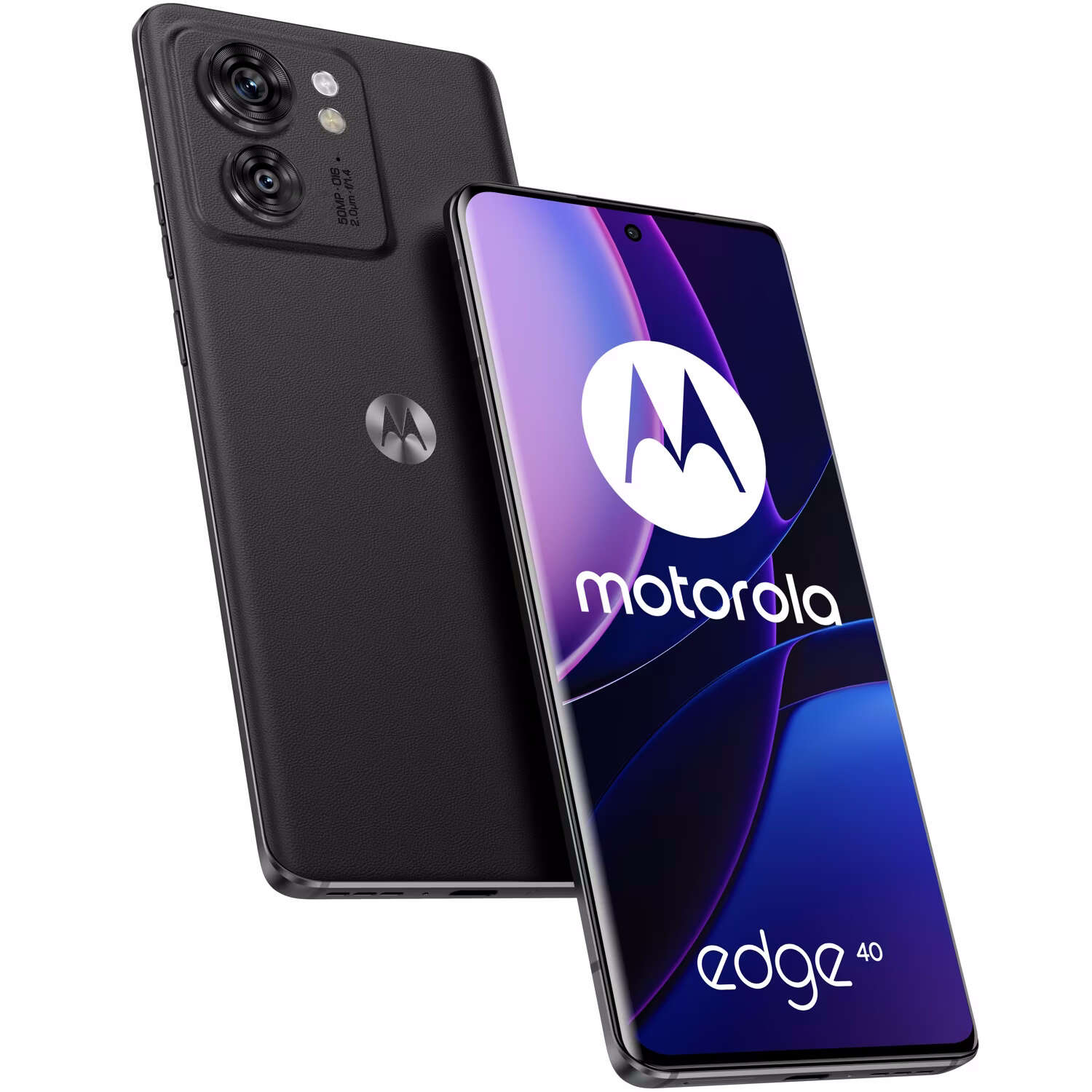 Motorola edge 40, dual sim, 8 gb ram, 256 gb, 5g, leather eclipse...
