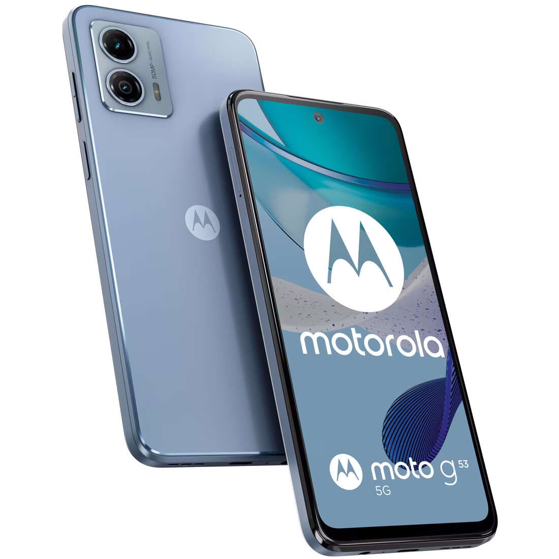 Motorola moto g53, 128 gb, 4 gb ram, 5g, arctic silver