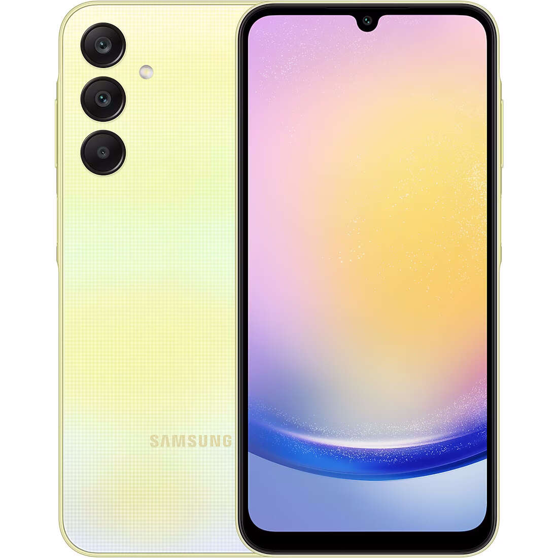 Samsung galaxy a25, dual sim, 256 gb, 8 gb ram, 5g, žltá