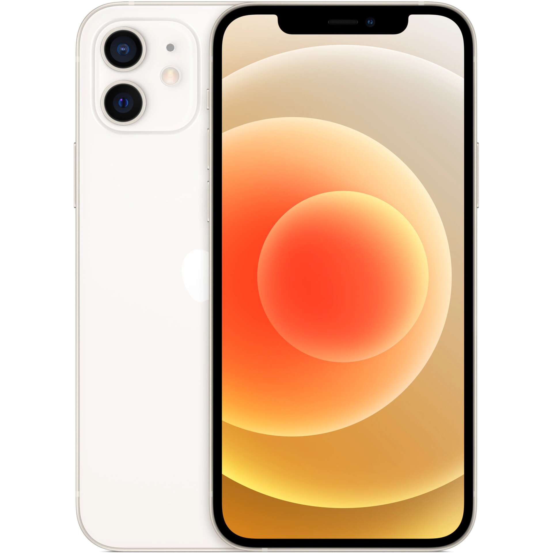 Apple iphone 12, 256 gb, 5g, biely