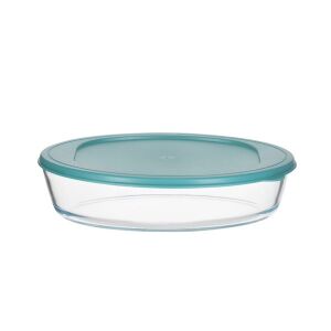 TOO KT-99 Ovális Üvegtál fedővel, 2,4L - Ételtárolás
