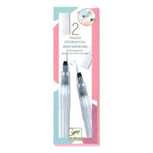Djeco water tank brushes, set of 2, for watercolor painting - Paintbrush