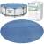 Bestway Steel Pro Max 366cm runder Pool-Solarabdeckung