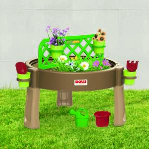 Dolu 4 in 1 Activity Table for Kids, Sandbox, Water Table, Garden Play, Outdoor Play, Kids Play Table - Dolu