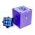 GAN Mirror M Speedcube Puzzle in blau und lila Farben, mit einer Box
