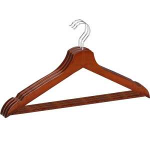 Springos Hanger Set, Wood, Brown, 43x21 cm, 3 pcs
