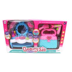 Beauty Accessories Set with Bag, Music/Lights, 12 pcs