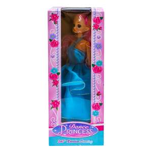 Dance Princess 360° Rotation Dancing Doll, blue dress, pink hair - Nonbrand Baba
