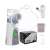 Malatec portable ultrasonic nebulizer with accessories, including adult and child masks, mouthpiece, USB cable, and carrying case