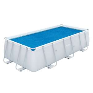 Bestway 58240 napelemes medence takaró, kék, téglalap alakú medencén - Bestway