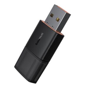Angled view of Baseus BS-OH170 650Mbps USB WiFi Adapter - Wi-Fi Router, Adapter