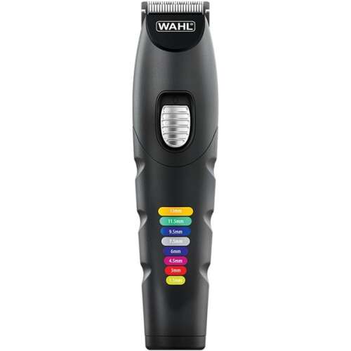 Aparat multiunctional Wahl Color Trim Advanced multigroomer 09893-0464, 100 – 240 V, 50-60 Hz, husa inclusa, negru (7700000052) (7700000052)