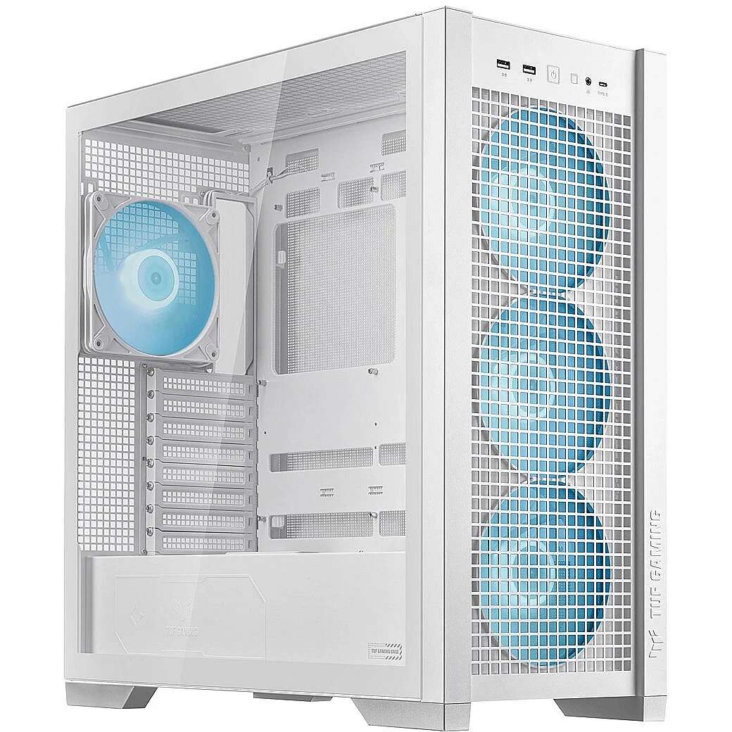 Asus tuf gaming gt302 argb számítógépház - fehér