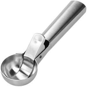 Stainless steel ice cream scoop, 4.5 cm diameter, 18 cm long - Ice cream scoop
