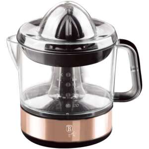 Berlinger Haus BH-9385 elektromos citrus facsaró, rozsdamentes acél és fekete színben, átlátszó tartállyal és fogantyúval - Kézi aprító, Kézi mixer, Gyümölcscentrifuga és préselő és Elektromos tésztagép