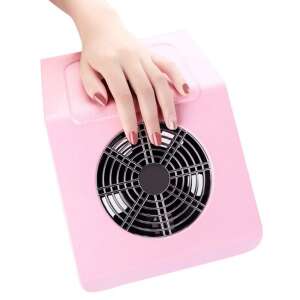 BLUEQUE Nail Dust Collector with Armrest - 40W - Pink