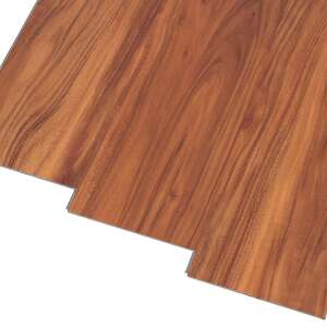 Leziter Serengeti orzech Vinyl SPC podłoga deski, pokazano 2 deski, widok pod kątem - Podłogi winylowe