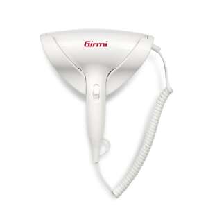 Girmi PH03 wall-mounted hairdryer, white - Girmi