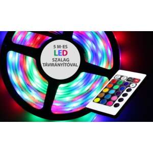 LED páska RGB s diaľkovým ovládaním, 5 metrov, zmena farby, 300 LED SMD5050 - Nonbrand LED pásy