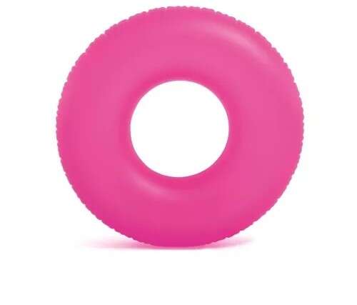 Colorful Inflatable Swim Ring, Multiple Colors, 90cm