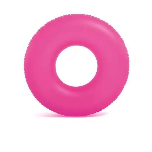 Rózsaszín felfújható úszógumi, 90cm átmérőjű
