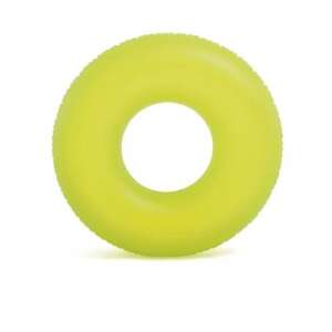 Green inflatable ring float, 90cm diameter, for adults and kids, pool float, beach float - Adult Swim Ring