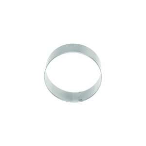 Round cookie cutter, 45mm diameter, stainless steel, for making cookies, pastries, and other treats - Cookie cutter