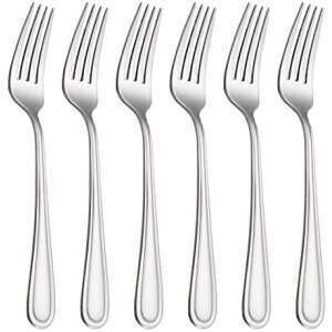 Set of 6 stainless steel dessert forks, Villa Szett - Fork