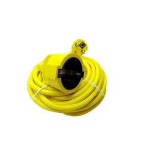20 meter yellow extension cord with 1 outlet - Extension Cord