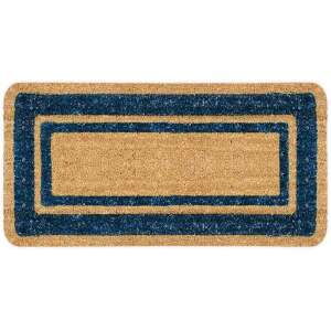 Blue Entrance Mat, 33x60 cm