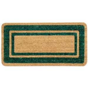 Green Entrance Mat, 33x60 cm