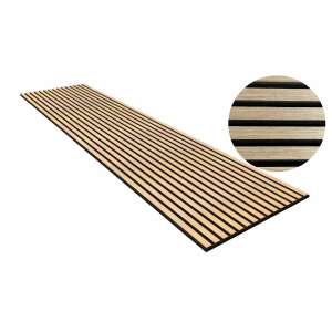Acoustic Panel, Oak, UnicSpot, 240x60x2.1 cm