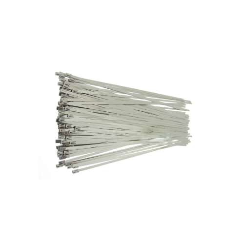 Edelstahl-Kabelbinder, 8mm x 350mm, 100 Stück