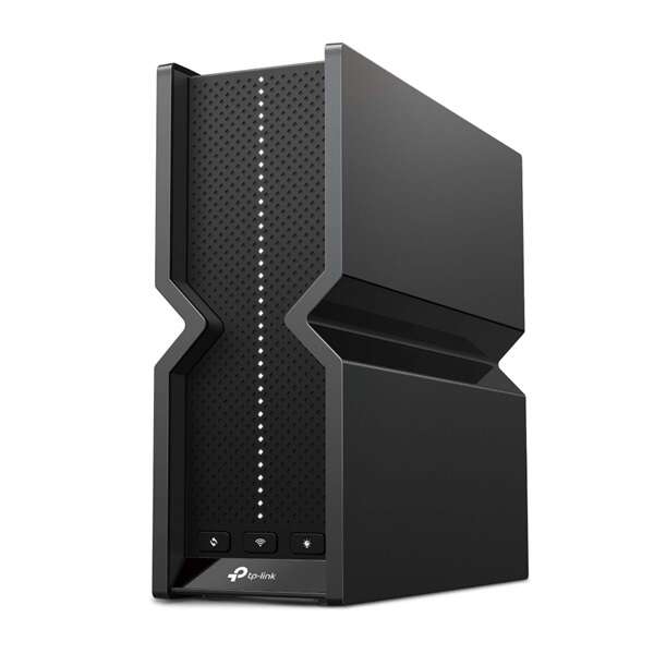 Tp-link wireless router tri-band be9300 wifi 7 1xwan(2.5gbps) + 4...