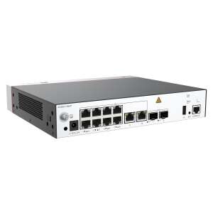 Huawei AC650-128AP 10x1000Mbps + 2x10GE (SFP+) network switch, rear view - Switch