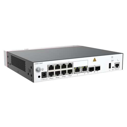 Huawei AC650-128AP 10x1000Mbps + 2x10GE (SFP+) network switch, rear view