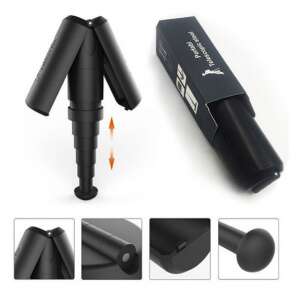 Teleszkópos hordozható szék, összecsukható szék, kompakt szék, utazó szék, kemping szék, túra szék, koncert szék, könnyű szék, hordozható ülés, kültéri szék, fekete szék, összecsukható szék, hordozható szék - Kerti fotel & Szék