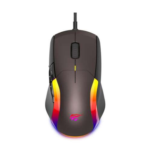 Havit MS959 RGB Gaming Egér, fekete, felülnézet