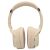 Havit I62 vezeték nélküli Bluetooth fejhallgató, bézs színű, elölnézet