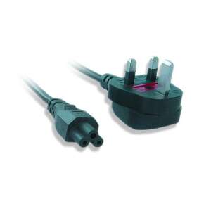 Gembird UK Stromkabel mit IEC C5 Stecker, 13A, 6ft - Gembird