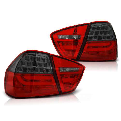 BMW E90 LED Hátsólámpa - Vörös-Füst - Limousine (2005-2008)