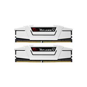 Kit RAM G.SKILL 32GB DDR4 3600Mhz (2x16GB) Ripjaws V White, 242179, memorie (F4-3600C18D-32GVW) 98769520 - G. Skill